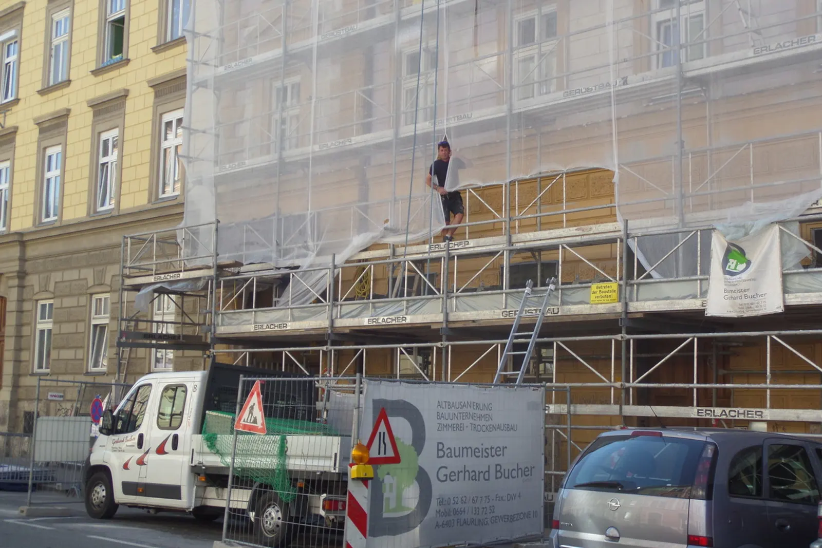 Fassadensanierung Gründerzeithaus, Innsbruck