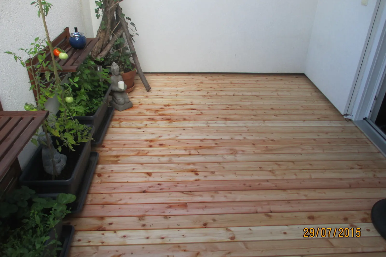 Terrassensanierung mit Holzdeck, Tirol